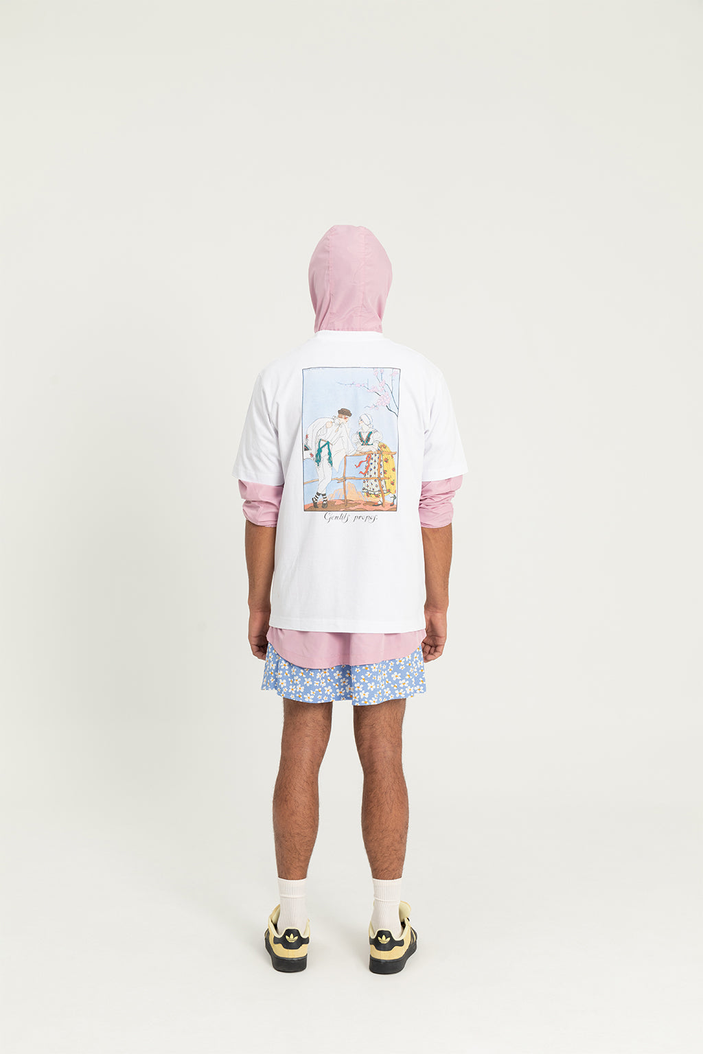 Heavy-Weight Premium T-Shirt "Gentils Propos" by George Barbier (1922)