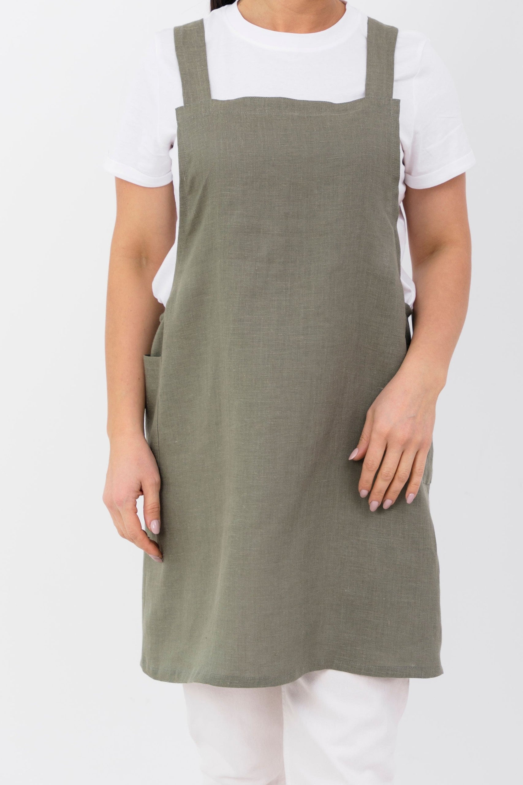 Japanese-Style Linen Apron