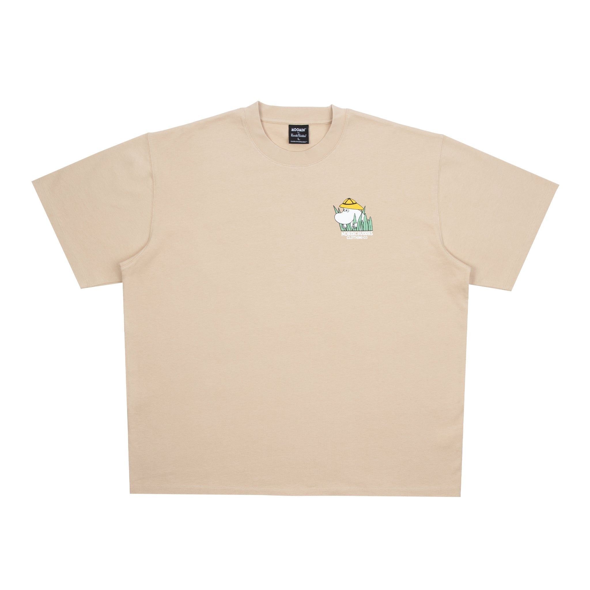 Moomintroll Jungle Heavy Unisex T-shirt - Beige